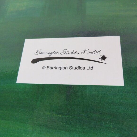 Red and Green Holly gift box w wired ribbon bow Christmas Holiday - Picture 4 of 6